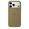 Funda de silicona con MagSafe para el iPhone 18 Pro Max - Verde oliva