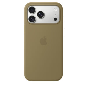 Funda de silicona con MagSafe para el iPhone 18 Pro Max - Verde oliva