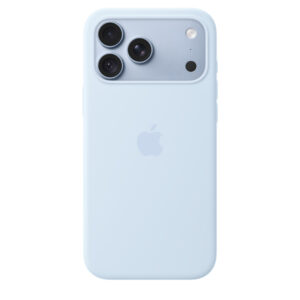 Funda de silicona con MagSafe para el iPhone 18 Pro Max- Azul fresco