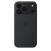 Funda de silicona con MagSafe para el iPhone 18 Pro Max - Negro