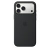 Funda de silicona con MagSafe para el iPhone 18 Pro Max - Negro