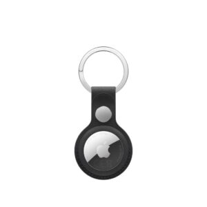 Llavero de trenzado fino para el AirTag - Negro