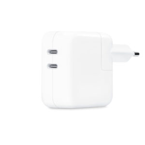 Adaptador de corriente con dos puertos USB‑C de 35 W