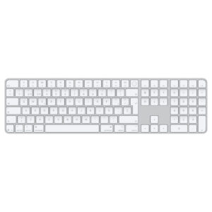 Magic Keyboard USB-C español con Touch ID y teclado numérico, teclas blancas