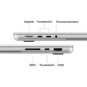 MacBook Pro PROLED XDR Display 14-in M5 Pro Silver PDP Image Position 7  es-ES