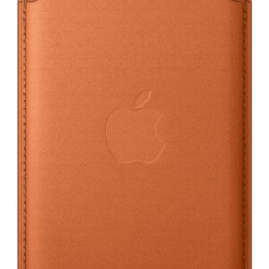 Cartera de trenzado fino con MagSafe para iPhone — Naranja zorro