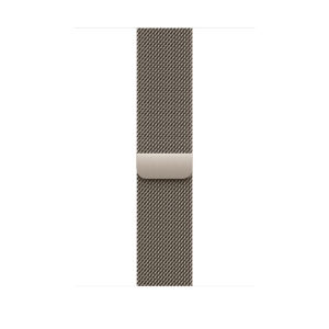 Pulsera Milanese Loop — Natural · 46 mm · S/M