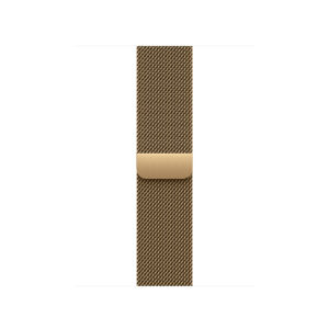 Pulsera Milanese Loop — Oro brillante · 42 mm