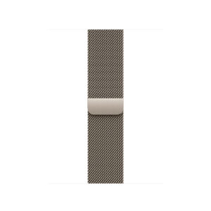 Pulsera Milanese Loop — Natural · 42 mm