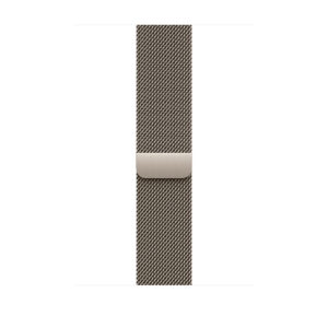 Pulsera Milanese Loop — Natural · 46 mm · M/L