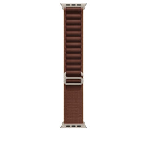 Correa Loop Alpine — Burdeos · 49 mm · L · Titanio natural