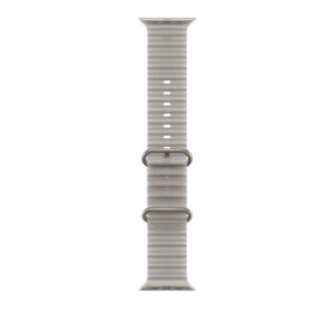 Correa Ocean — Gris traslúcido · 49 mm · Titanio natural