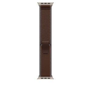 Correa Loop Trail — Ocre fuerte · 49 mm · M/L · Titanio natural