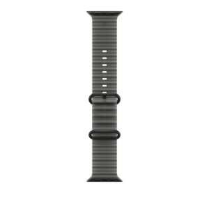 Correa Ocean — Negro traslúcido · 49 mm · Titanio negro