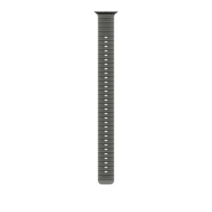 Extensión para correa Ocean — Negro traslúcido · 49 mm · Titanio negro
