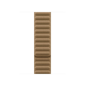 Correa de eslabones magnética — Marrón camello · 42 mm · M/L