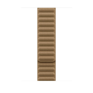 Correa de eslabones magnética — Marrón camello · 46 mm · M/L