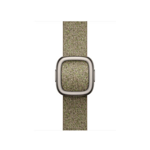 Correa con hebilla moderna — Verde salvia · 42 mm · L