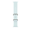 Correa Ocean — Azul hielo · 49 mm · Titanio natural