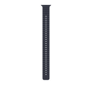 Extensión para correa Ocean — Azul marino · 49 mm · Titanio negro