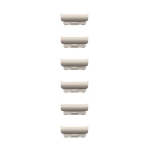 Kit para pulsera de eslabones, color natural, eslabones de acero inoxidable adicionales