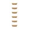 Kit para pulsera de eslabones, color oro brillante, eslabones de acero inoxidable adicionales