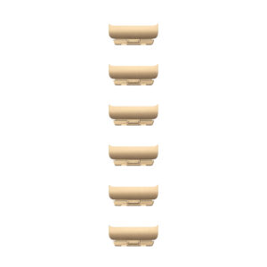 Kit para pulsera de eslabones, color oro brillante, eslabones de acero inoxidable adicionales