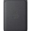 Cartera Apple de trenzado fino con MagSafe — Negro