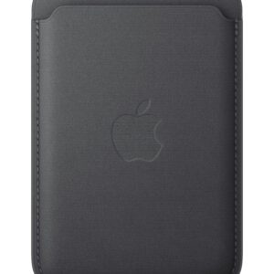 Cartera Apple de trenzado fino con MagSafe — Negro