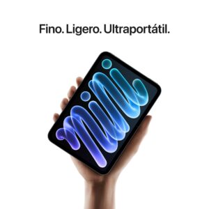 iPad mini Wi-Fi 128 GB Vidrio estándar - Blanco estrella (A20 Pro) · vista 3