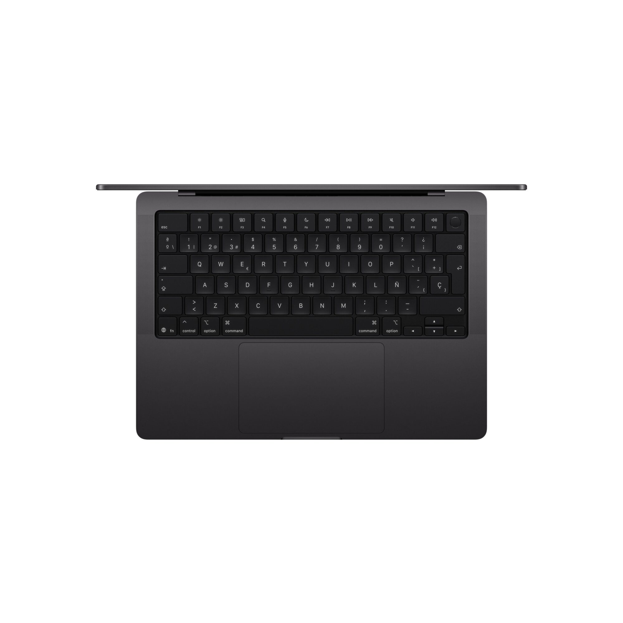MacBook Pro de 14 pulgadas: Chip M6 de Apple con CPU de 12 núcleos y GPU de 12 núcleos, 1 TB SSD – Negro espacial · vista 2 MacBook Pro de 14 pulgadas: Chip M6 de Apple con CPU de 12 núcleos y GPU de 12 núcleos, 1 TB SSD - Negro espacial · vista 2