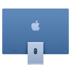 iMac con pantalla Retina 4,5K de 24 pulgadas: Chip M6 de Apple con CPU de 12 núcleos y GPU de 12 núcleos, Vidrio estándar, 16GB ,256 GB SSD - Azul · vista 2