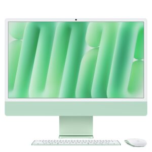 iMac con pantalla Retina 4,5K de 24 pulgadas: Chip M6 de Apple con CPU de 10 núcleos y GPU de 10 núcleos, Vidrio estándar, 16GB ,256 GB SSD - Verde · vista 1