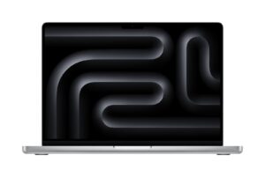 macbook pro 14 m6 plata front · Apple