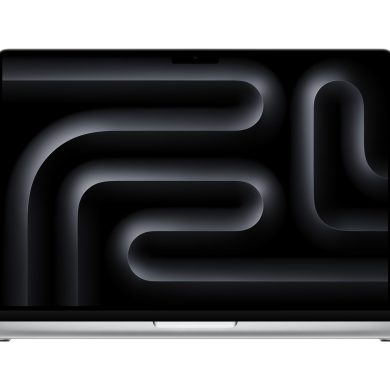 macbook pro 14 m6 plata front · Apple